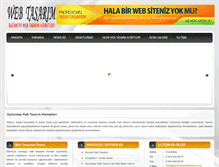 Tablet Screenshot of gaziantepwebtasarim.org